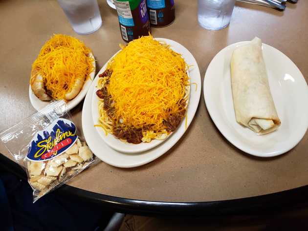 Skyline Chili: Coney, 5-way, and a chilito