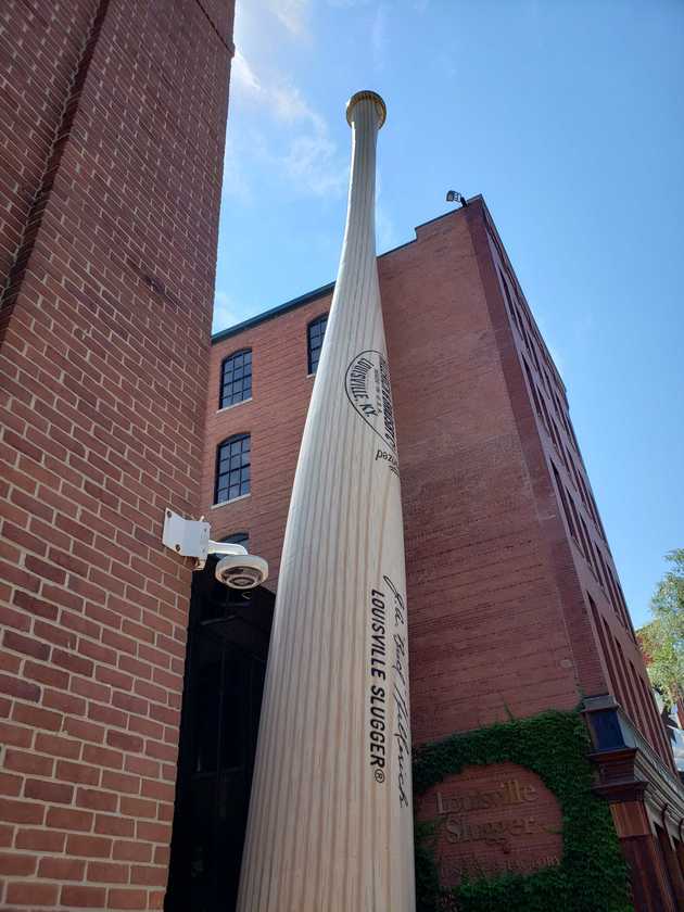 Biggest baseball bat in the world