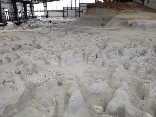 Ashfall Fossil Beds - Lots of rhino skeletons