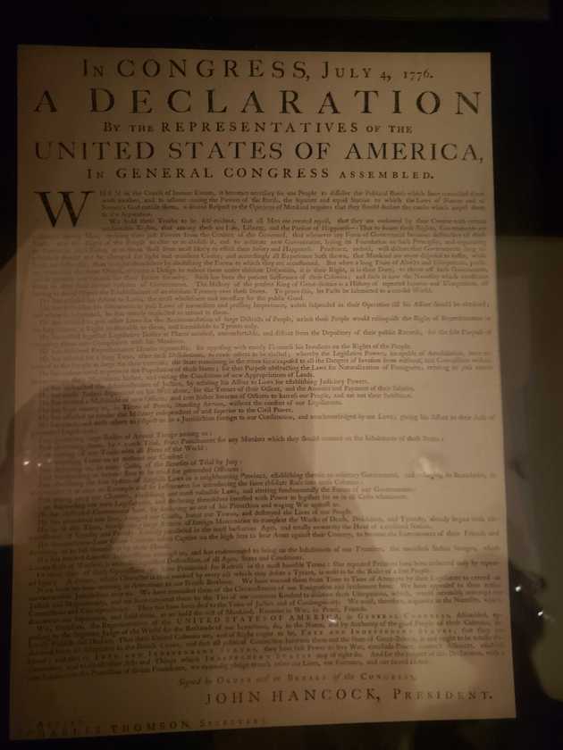 The Declaration of Independence