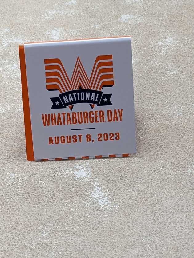 Happy National Whataburger Day!