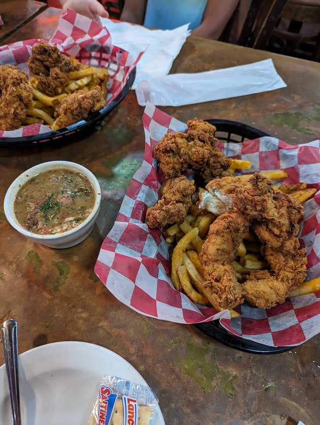 Chicken tenders for the kids