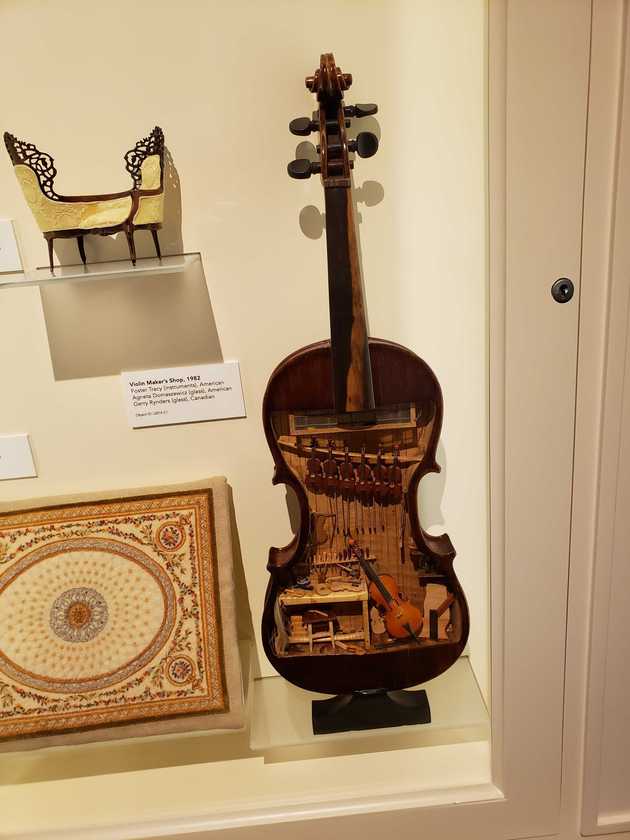 Violin inside a violin