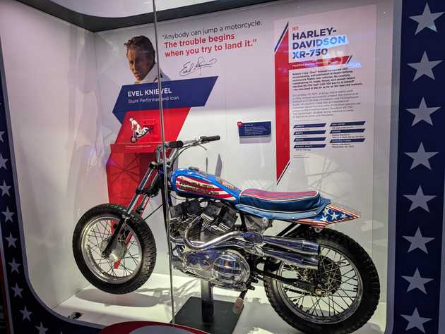 Evel Knievel's Harley