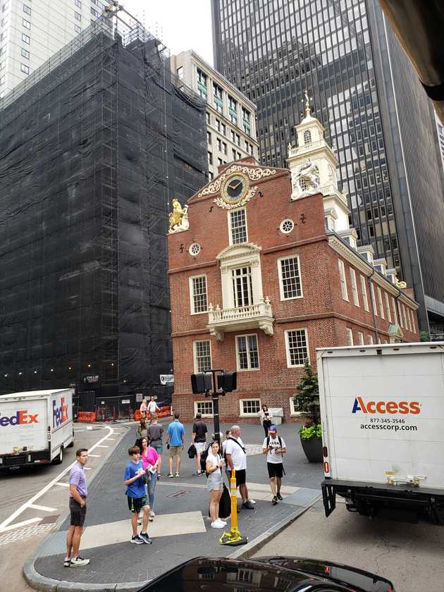 The site of the Boston Massacre