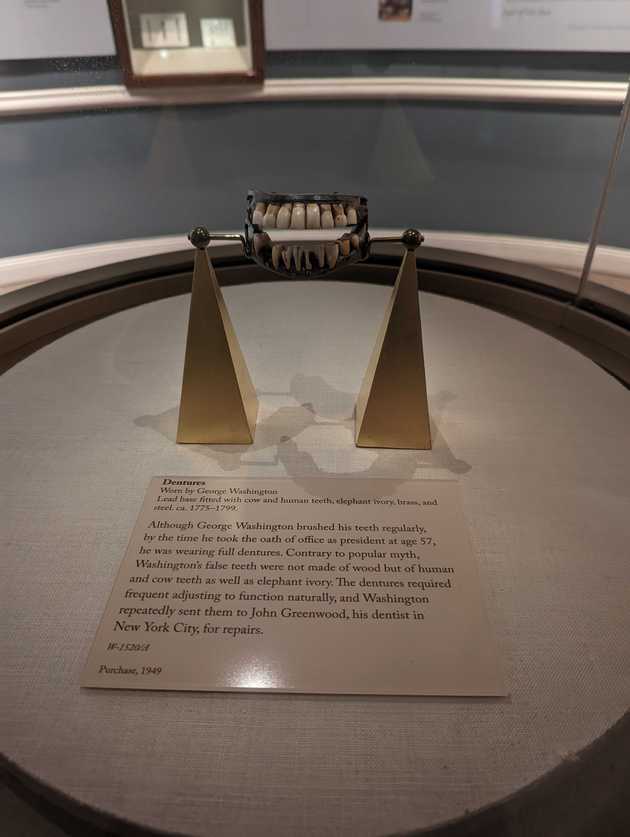 George Washington's teeth