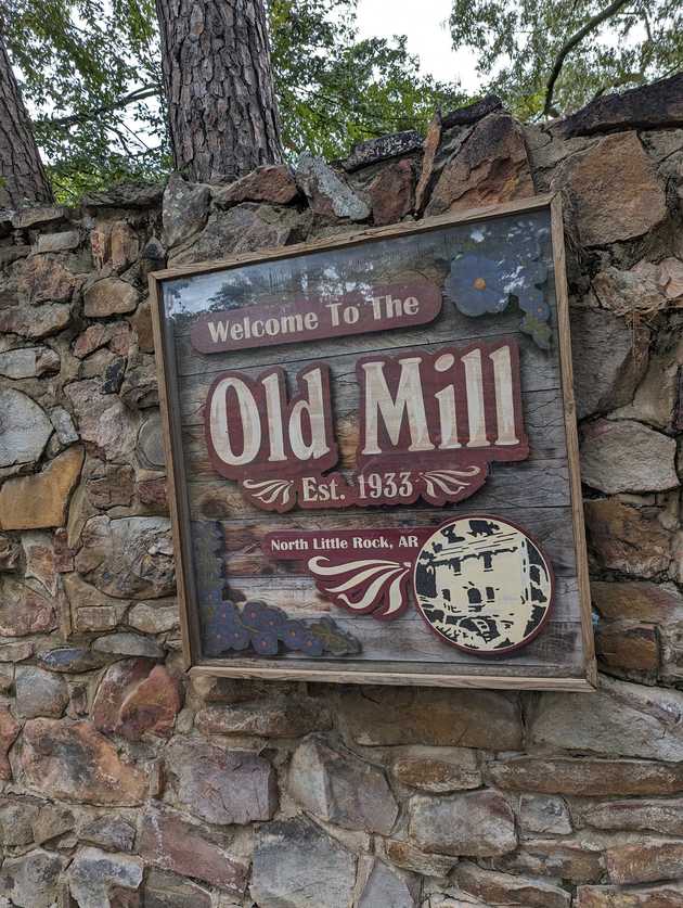 Old Mill sign