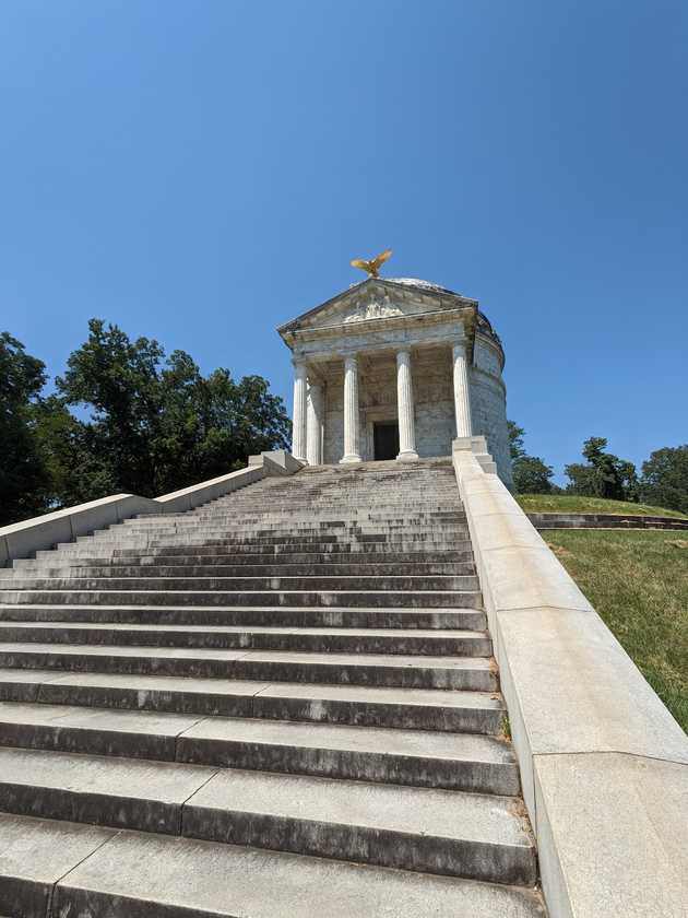 One monument was based on the Roman Pantheon